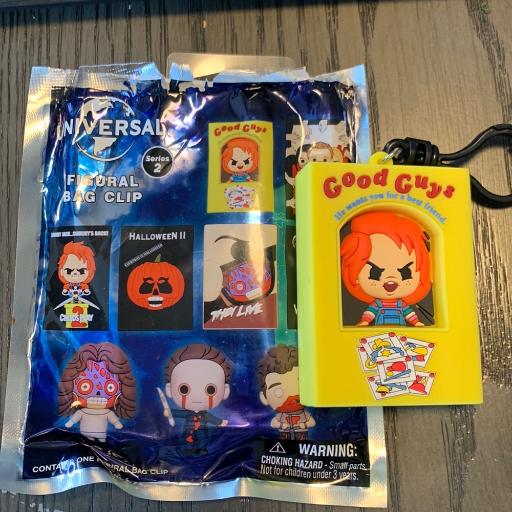 Universal Figural Bag Clip - Series 2 - Chucky in Box